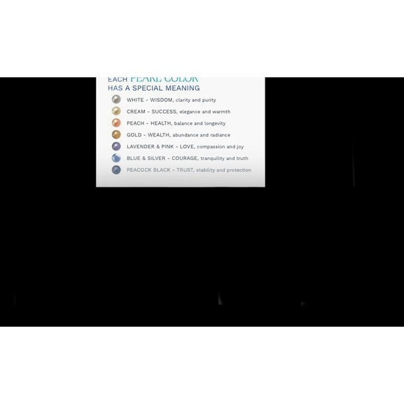 🦪 Vantel Pearls Peacock Black Pearl Strand - Picture 3 of 3